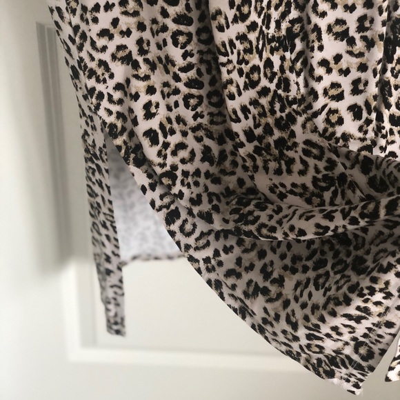 Animal Print T-shirt Dress - L - Picture 7 of 10